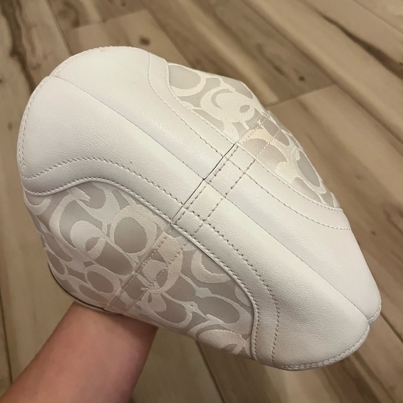 Rare Vintage Coach Soho Optic White Shoulder Bag (A05Q-1850) - Picture 9 of 11